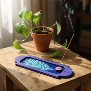 Feather Incense Holder