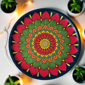 Blue Mandala Wall Plate